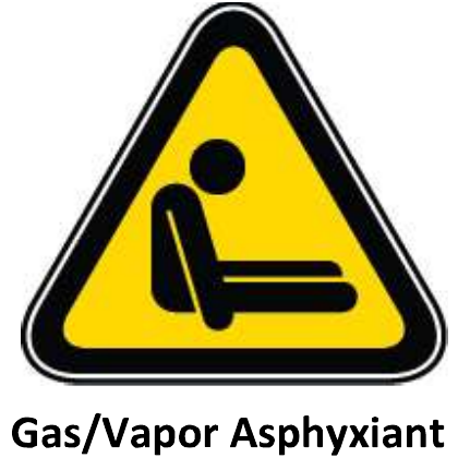 Gas/Vapor Asphyxiant